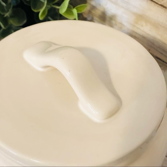 Rae Dunn Christmas Peppermint Ceramic Canister - Picture 8 of 9